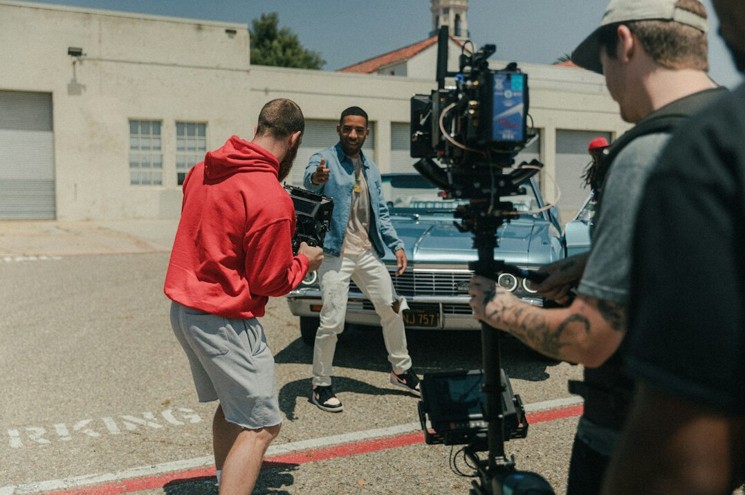 film director on set